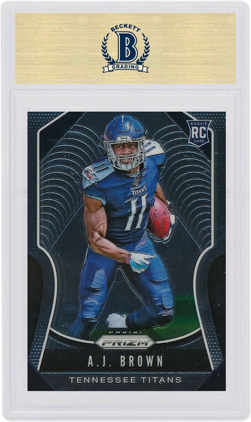 A.J. Brown 2019 Panini Prizm Rookie #344 (PSA or BGS Graded)