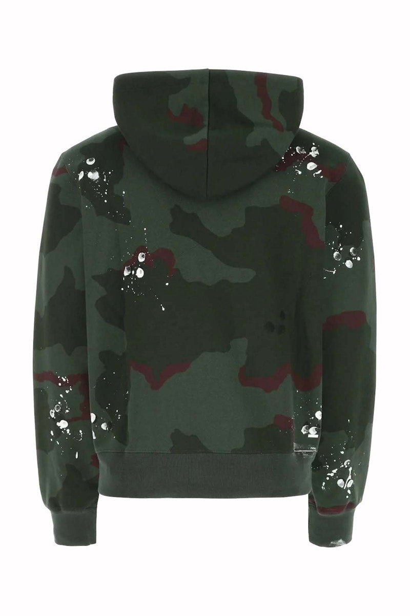 AMIRI Army Logo Hoodie Camo