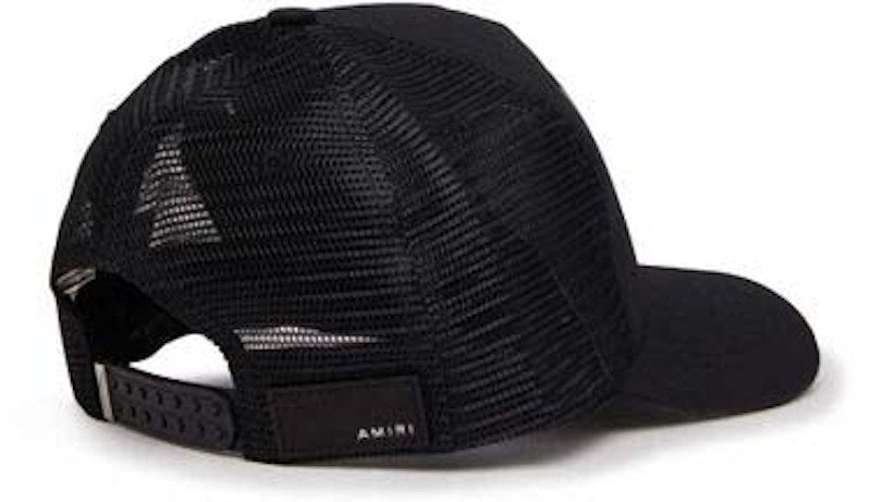 AMIRI Bandana Rabbit Trucker Cap Black