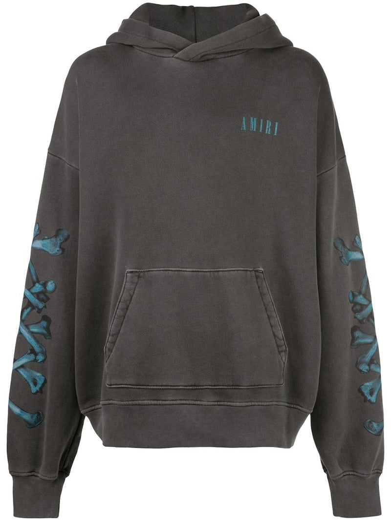 AMIRI Bones Hoodie Vintage Black