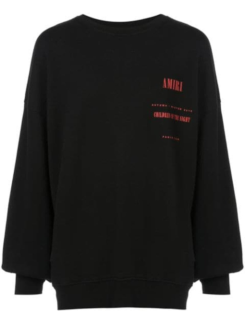AMIRI Children Of The Night Paris Crew Black/Red