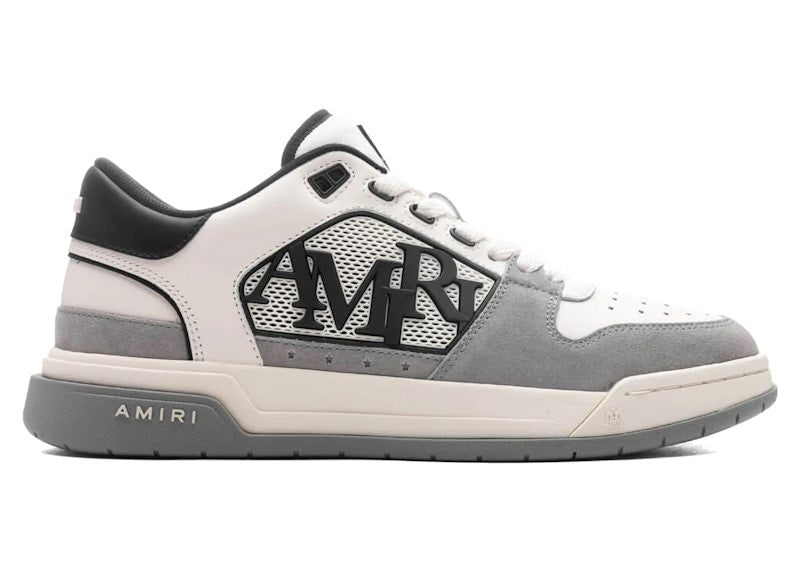 AMIRI Classic Low White Grey Black