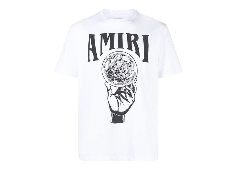AMIRI Crystal Ball Short Sleeve Tee White