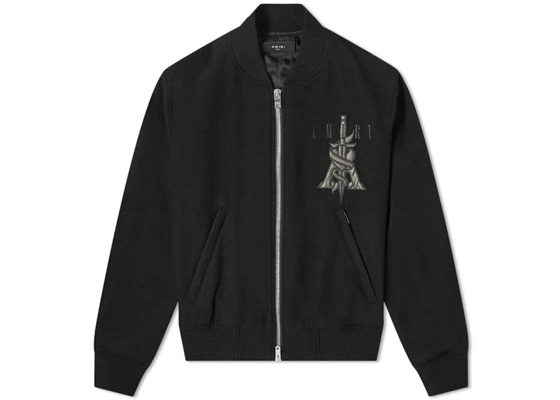 AMIRI Dagger Bomber Jacket Black