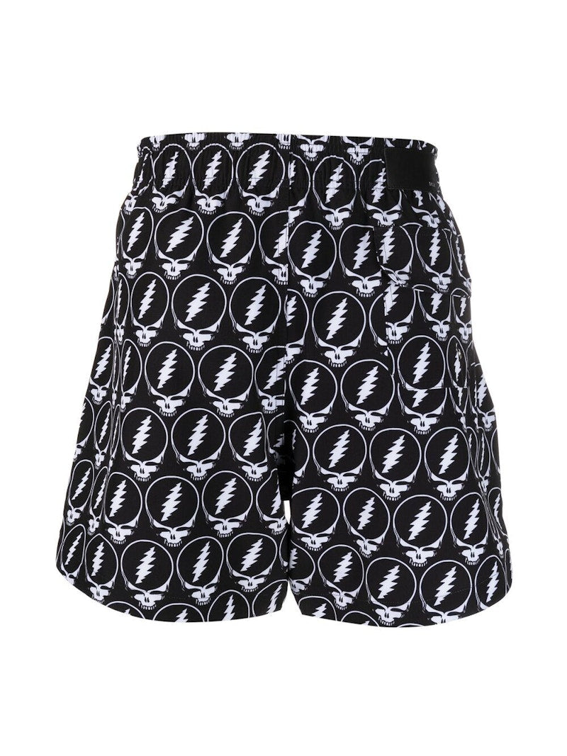 AMIRI Grateful Dead Skull Swim Shorts Black