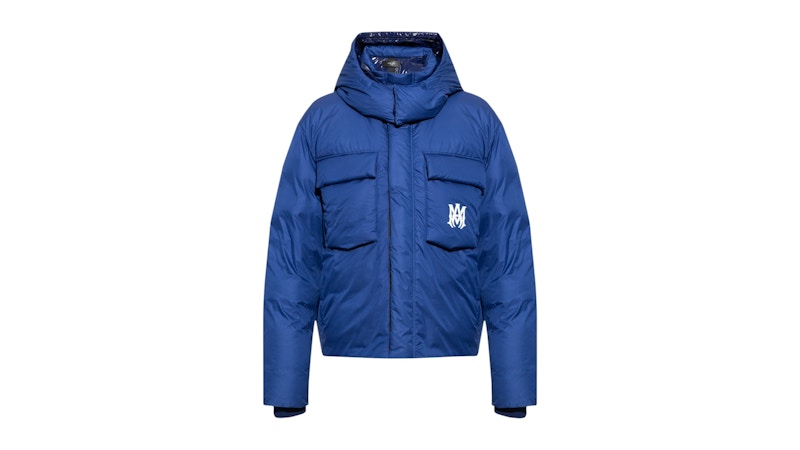 AMIRI Hooded Down Puffer Blue