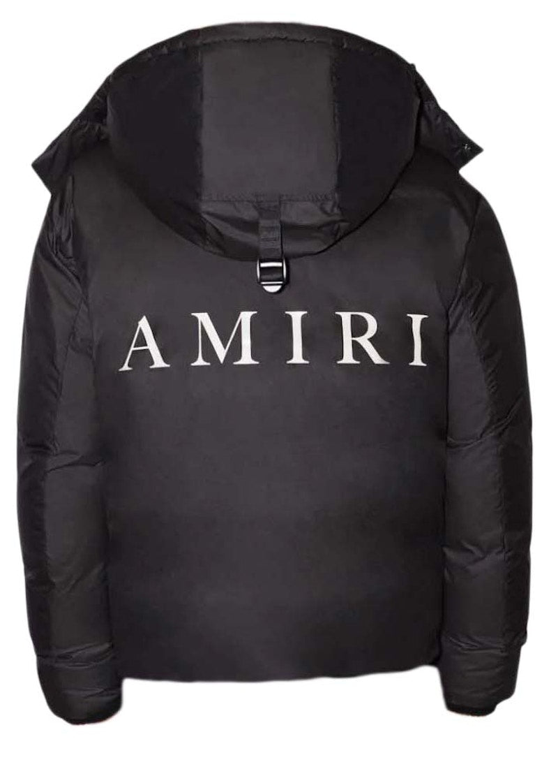 AMIRI Hooded Down Puffer Jacket Black