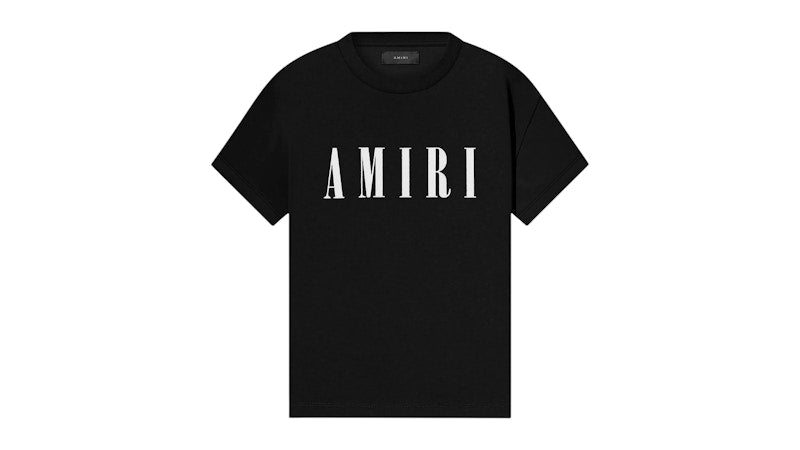 AMIRI Kids' Core Logo Tee Black/White