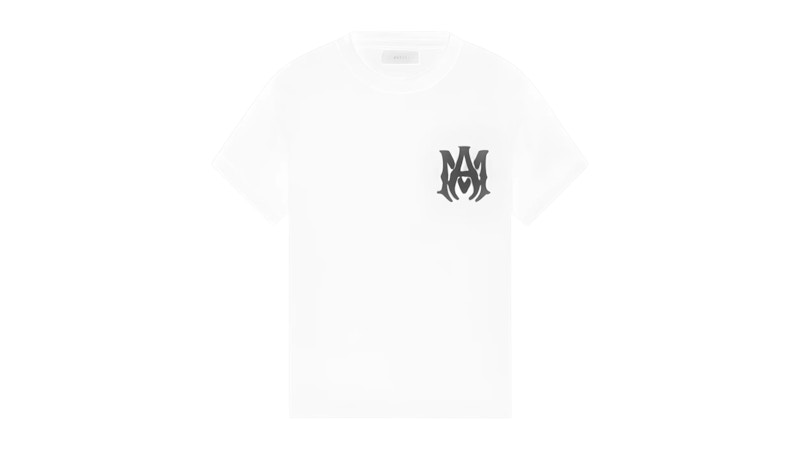 AMIRI Kids' MA Logo Tee White/Black