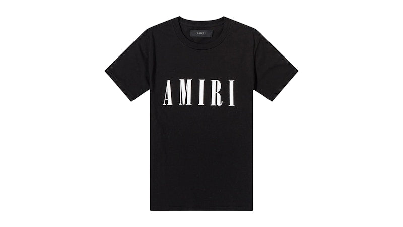 AMIRI Large Brand Logo T-Shirt Black
