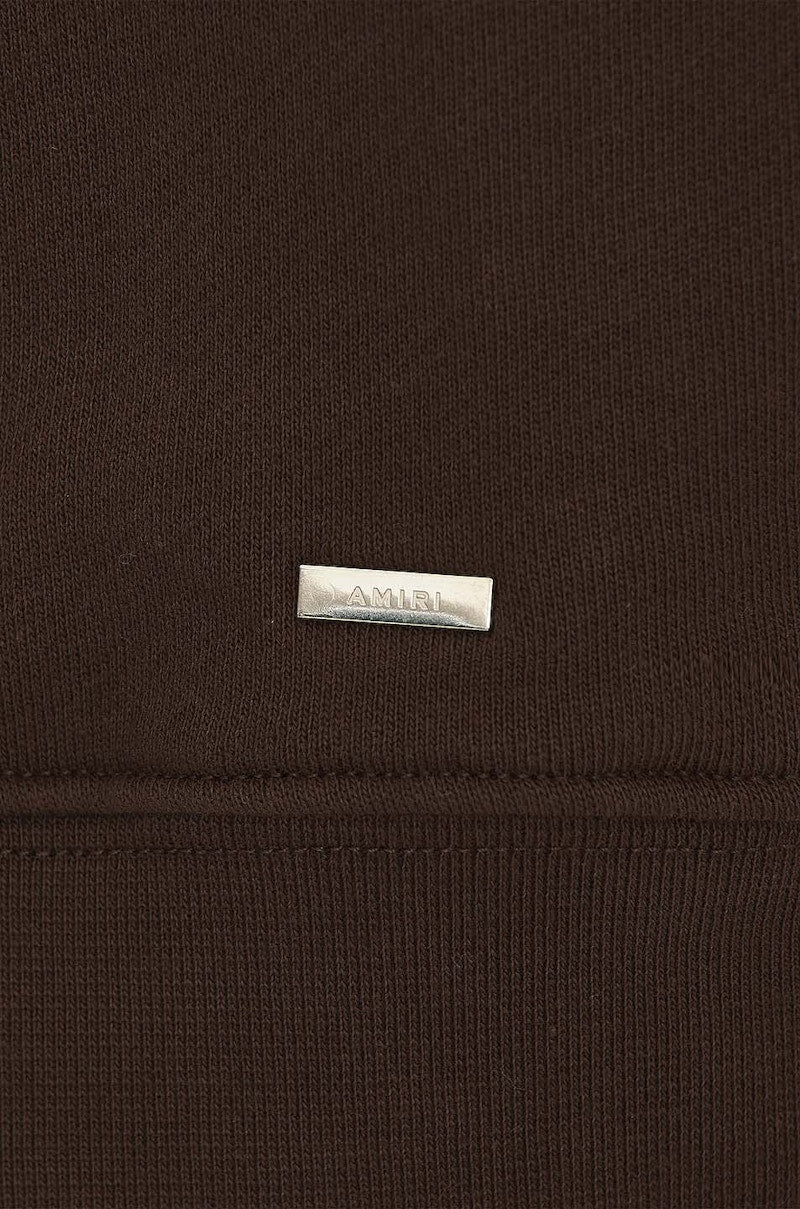 AMIRI MA Bar Hoodie Brown