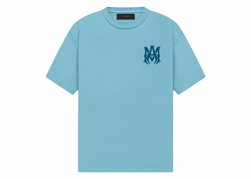 AMIRI MA Logo Tee Blue