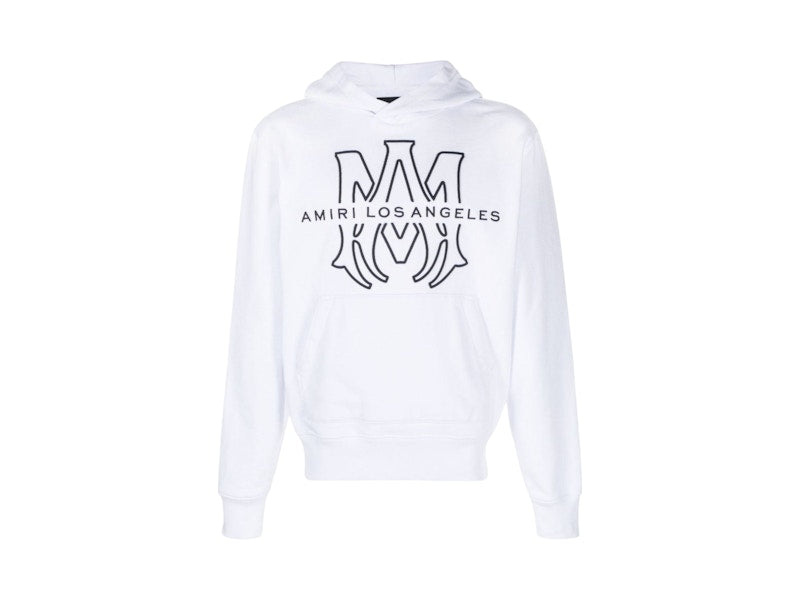 AMIRI MA Los Angeles Hoodie White
