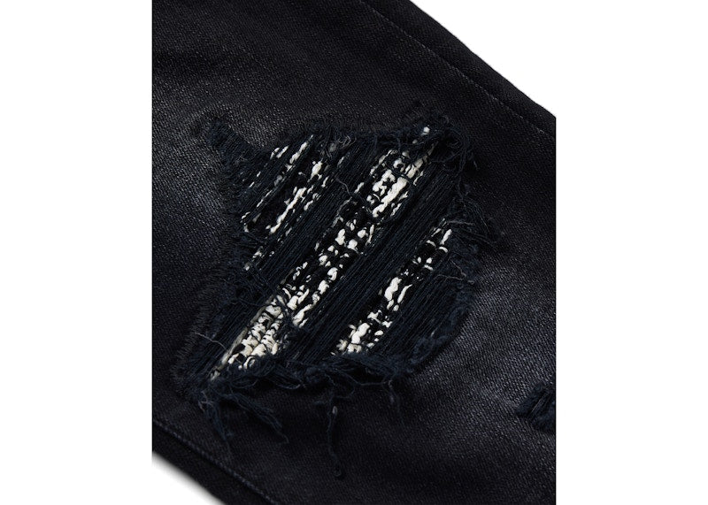 AMIRI MX1 Bandana Jeans Black