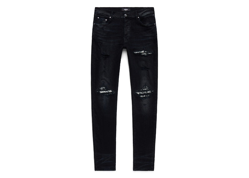 AMIRI MX1 Bandana Jeans Black