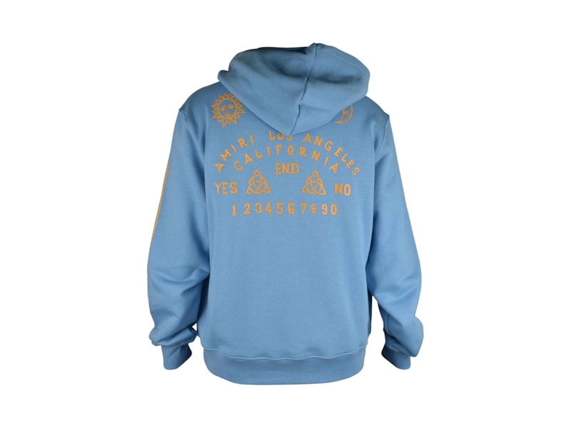 AMIRI Ouija Board Hoodie Blue/Yellow