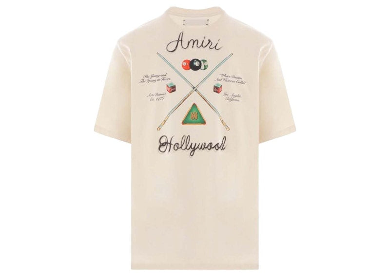 AMIRI Pool Cue Tee Alabaster