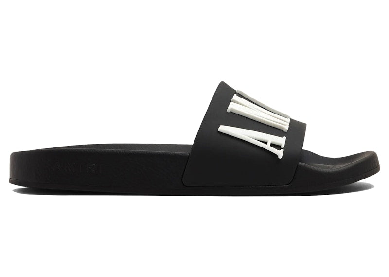 AMIRI Pool Slide Black White (Women's)