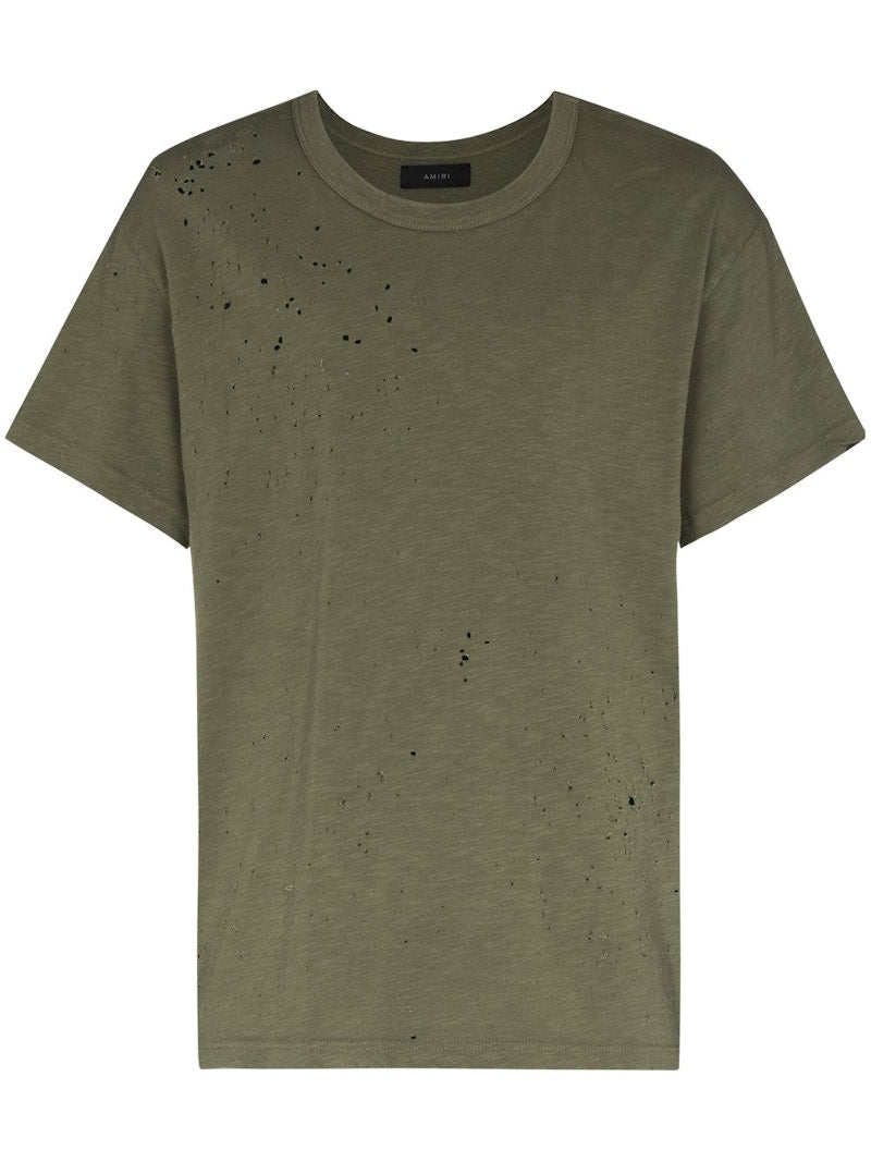 AMIRI Shotgun Tee Military Green