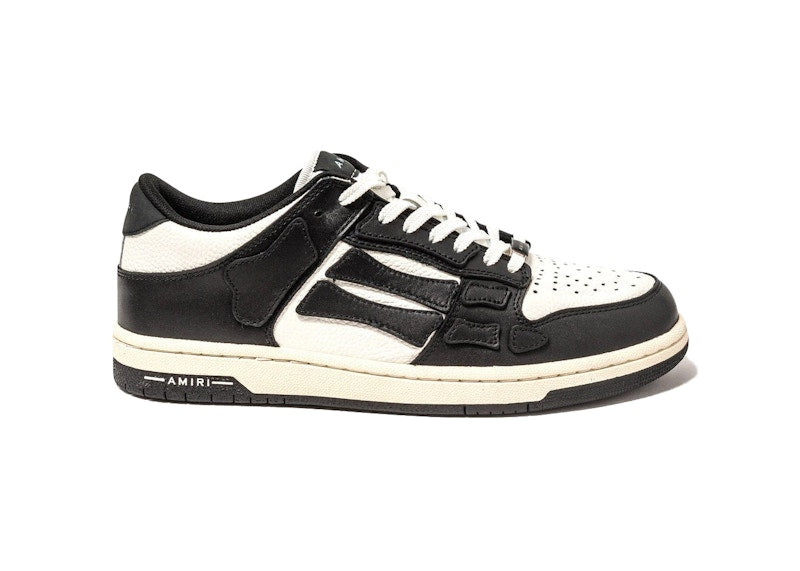 AMIRI Skel Top Low Black Off White