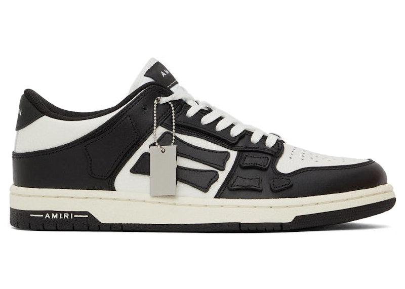 AMIRI Skel Top Low Black White Black (Women's)