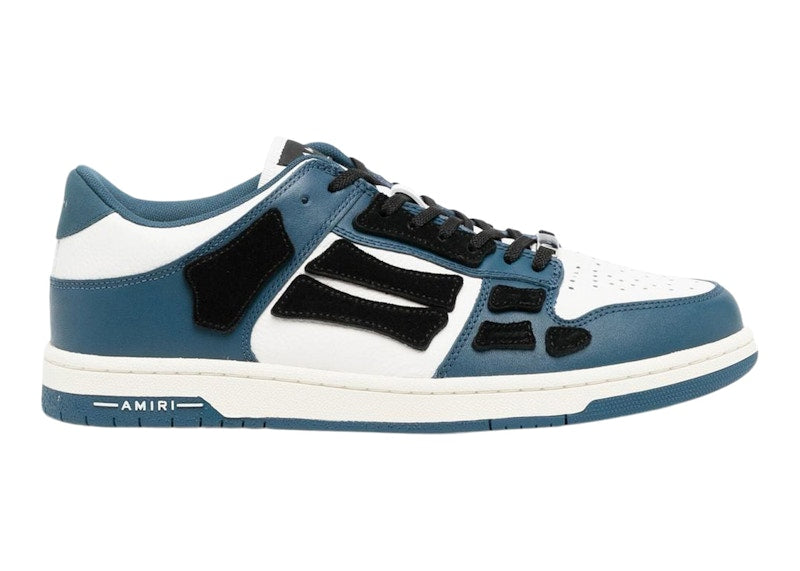 AMIRI Skel Top Low White Navy Blue Black