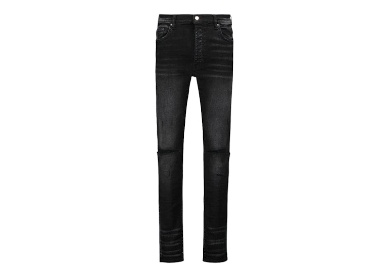 AMIRI Slash Jeans Aged Black