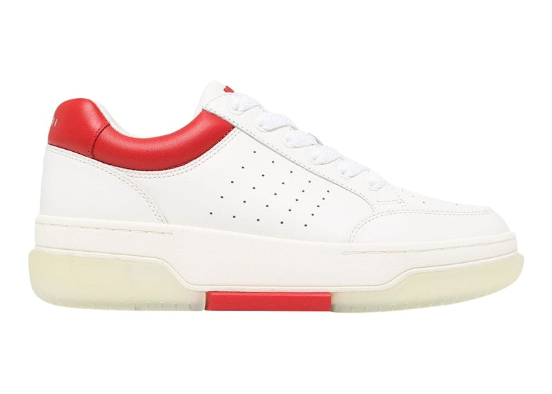 AMIRI Stadium Low White Red