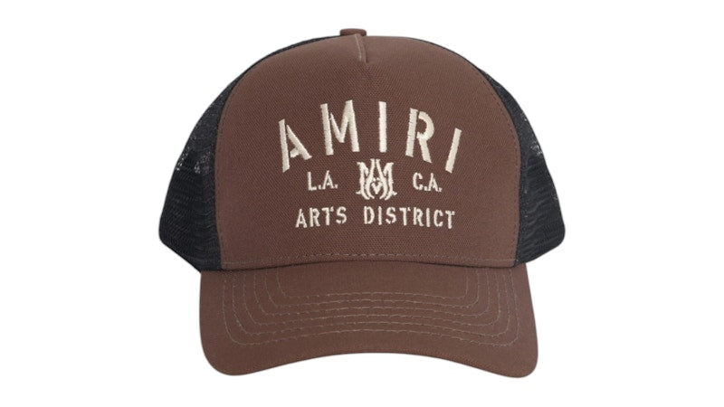 AMIRI Stencil Trucker Hat Green