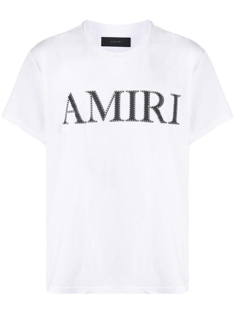 AMIRI Stitch Logo Tee White