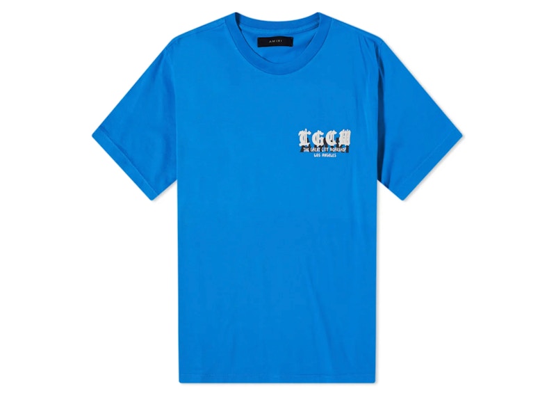 AMIRI T.G.C.W. T-Shirt Blue