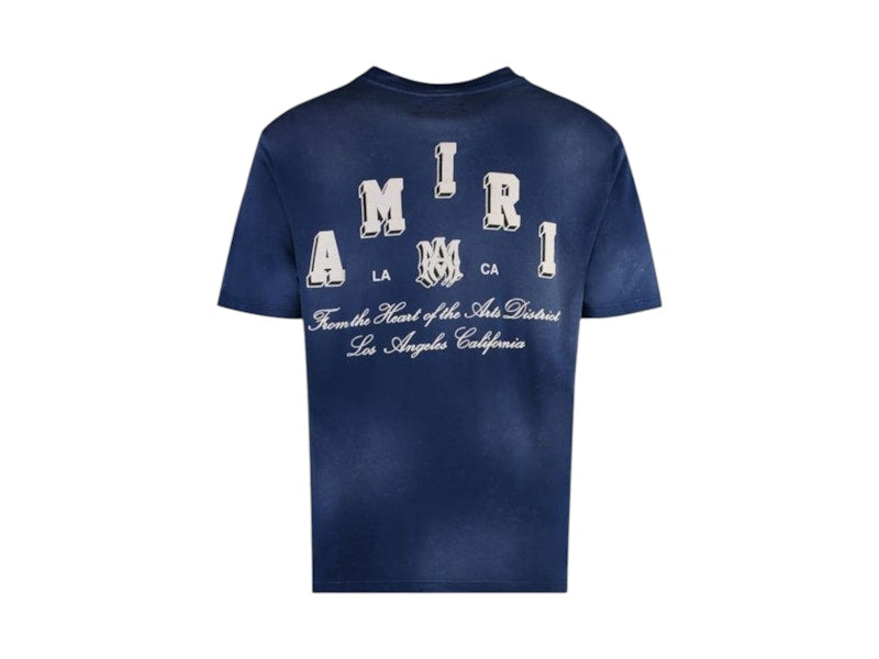 AMIRI Vintage Collegiate T-Shirt Dark Blue