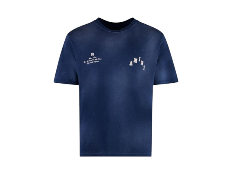 AMIRI Vintage Collegiate T-Shirt Dark Blue