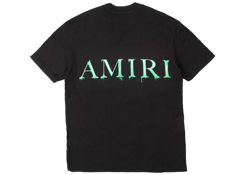 AMIRI Watercolor MA T-shirt Black