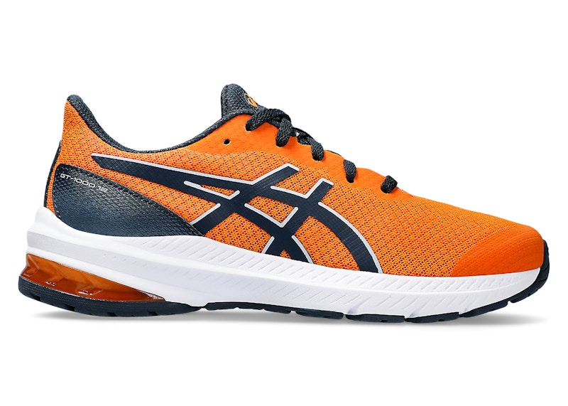 ASICS GT-1000 12 Bright Orange French Blue (GS)