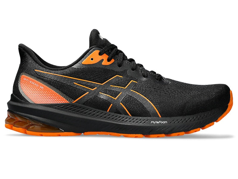 ASICS GT-1000 12 Gore-Tex Black Bright Orange