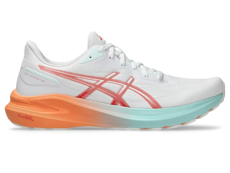 ASICS GT-1000 13 White Coral Reef
