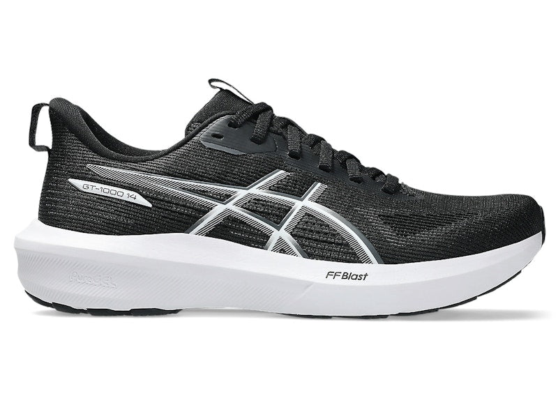 ASICS GT-1000 14 Black White (Women's)