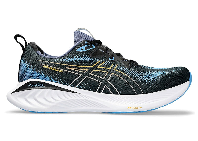 ASICS Gel-Cumulus 25 Black Fellow Yellow