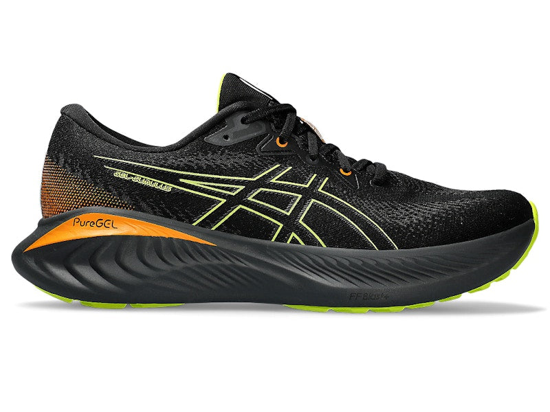 ASICS Gel-Cumulus 25 Gore-Tex Black Neon Lime