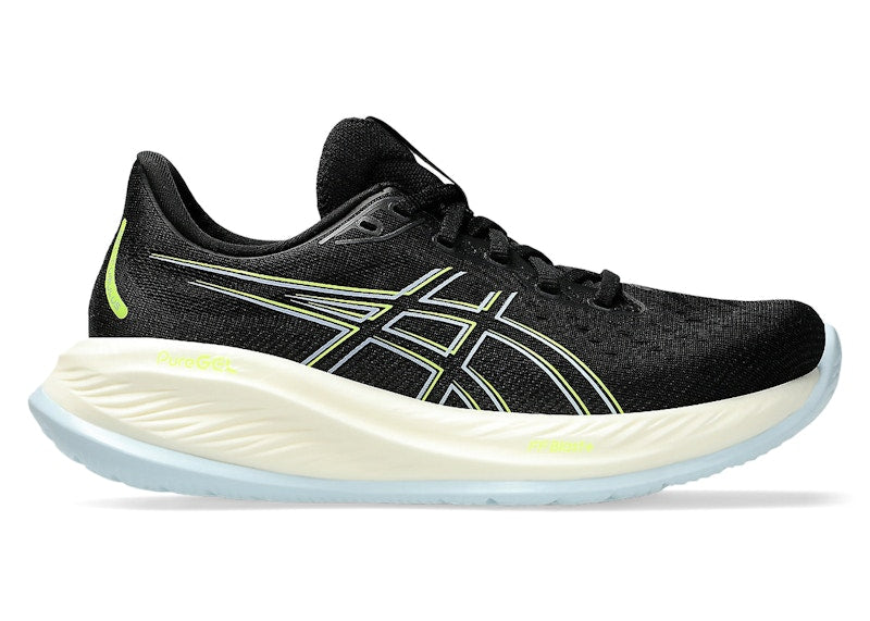 ASICS Gel-Cumulus 26 Black Safety Yellow (Women's)