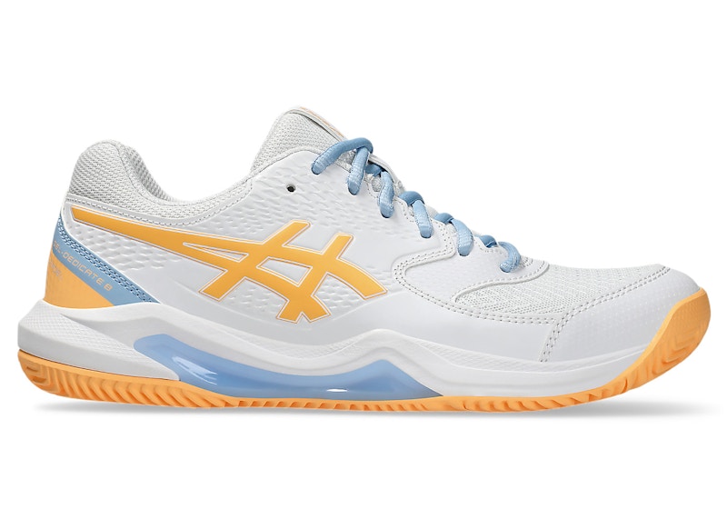 ASICS Gel-Dedicate 8 Padel White Orange Glow (Women's)
