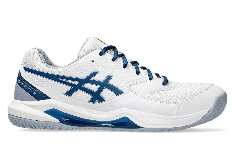 ASICS Gel-Dedicate 8 White Mako Blue