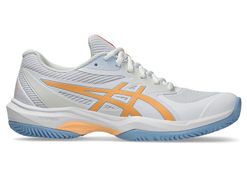 ASICS Gel-Game FF Padel White Orange Glow (Women's)
