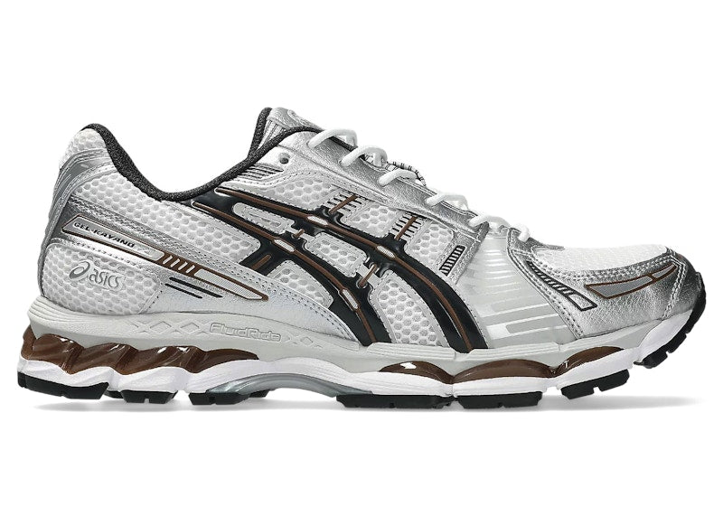 ASICS Gel-Kayano 12.1 White Graphite Grey Brown