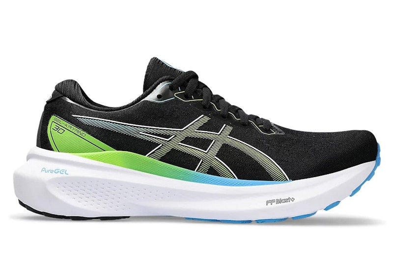 ASICS Gel-Kayano 30 Black Electric Lime