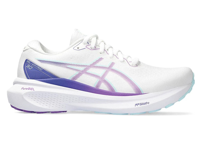 ASICS Gel-Kayano 30 White Cyber Grape (Women's)
