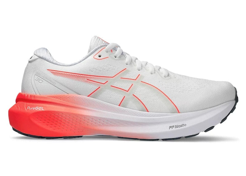 ASICS Gel-Kayano 30 White Sunrise Red (Women's)