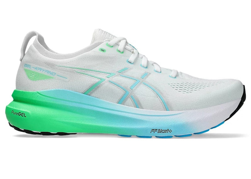 ASICS Gel-Kayano 31 White Bright Cyan