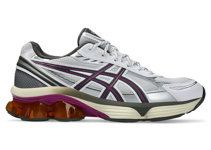 ASICS Gel-Kinetic Fluent White Truffle Grey